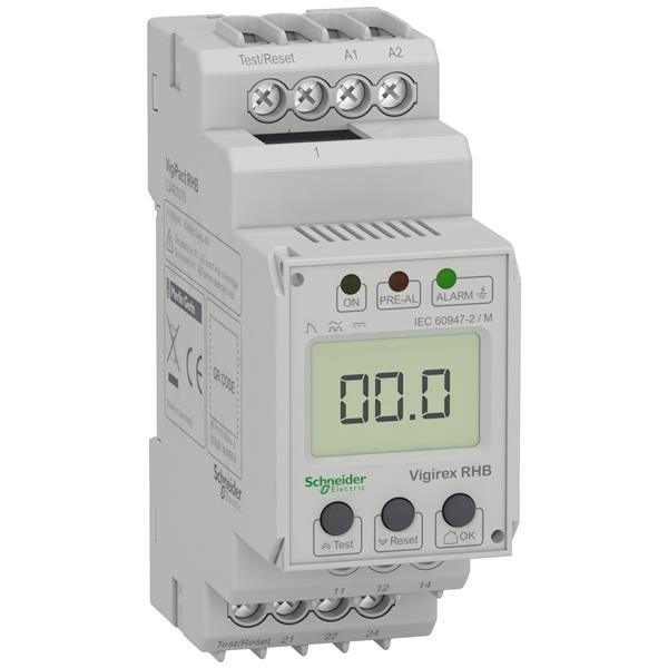 Relais differentiel type B VigipacT RHB 30mA .... 3A  - 100 - 250Vac - rail Din