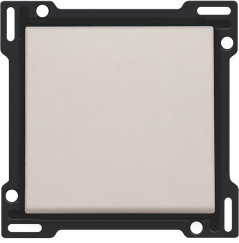 Afwerkingsset voor enkelvoudige schakelaar of drukknop Light Grey
