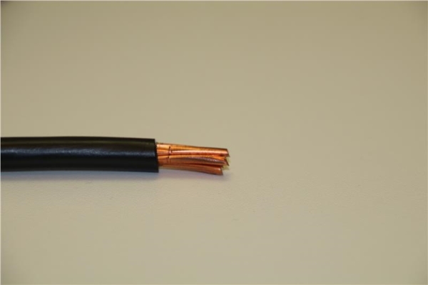 Vob 10 Black (H07V-R) in coil of 100m CPR class: ECA