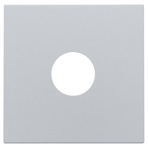 Afwerkingsset voor enkelvoudige coaxaansluiting voor TV, Sterling coated