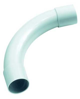 Coude 20mm Gris clair Ral 7035