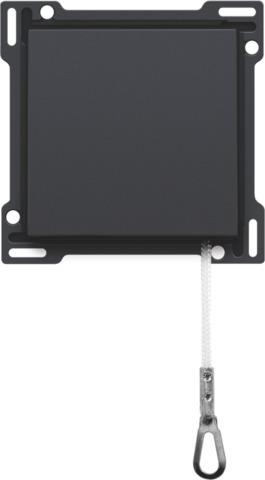 Afwerkingsset voor trekdrukknop Anthracite