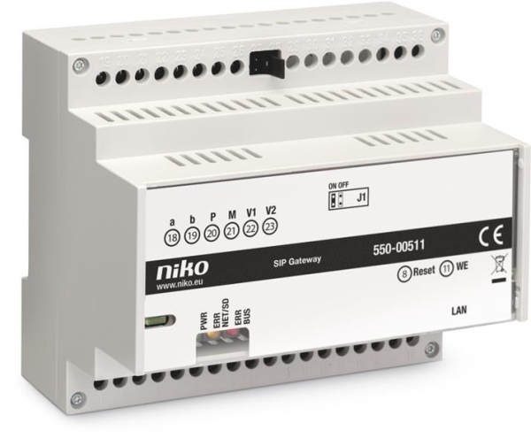 SIP toegangscontrole - interface voor analoge videobuitenposten