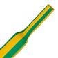 Heat shrink tubing 12.7 - 6.4mm Yellow / Green