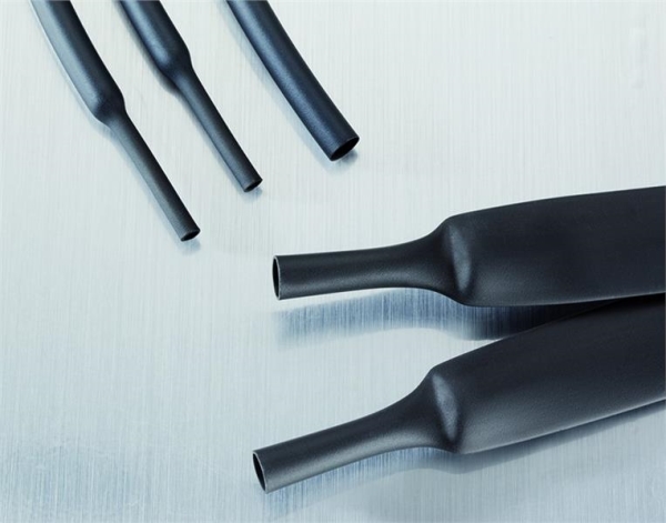 Black medium thickness heat shrink with adhesive layer 16 - 5mm