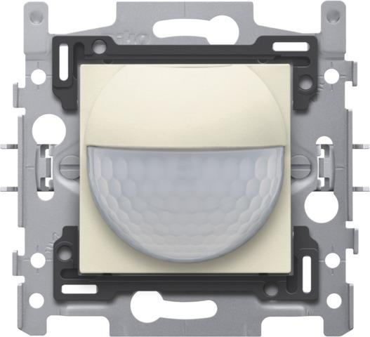 Détecteur de mouvement intérieur 180° avec contact de commutation 10A 230V 8m Creme