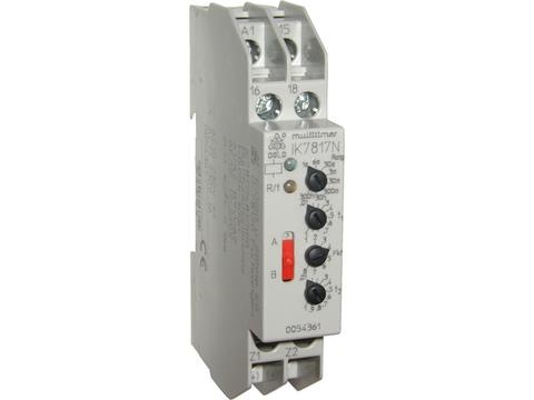 Multifunctioneel tijdrelais 12 - 240Vac / Dc 0,05s - 300h 1CO 3A