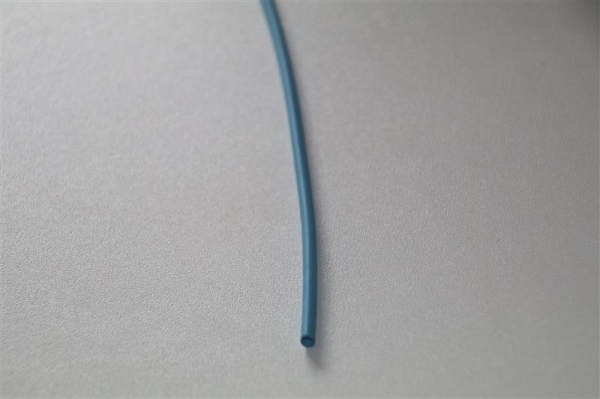 Gaine thermorétractable 2.4 - 1.2mm Bleue
