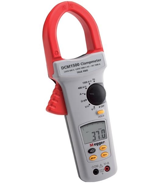Stroomtang 1500A AC / DC / Digitale stroomtang met Spanning, Ohm, Freq meting