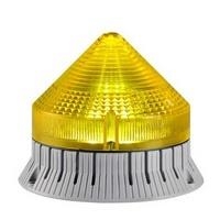 Avertisseur accoustique / lumineux avec technologie Led Smd 90 / 240V 75mA 74dB Ø 138 x H 112mm
