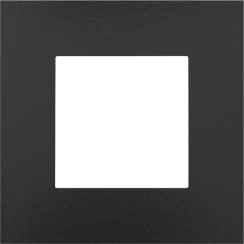 Plaque simple Bakelite Black