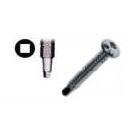 Self-drilling screw with square cylindrical head Steel 4.2 x 16mm per 200 pieces