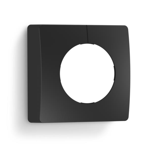 Steinel design cover 3000ER IR - carré en saillie Noir