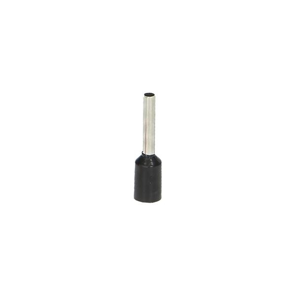 Embout de câble isolé section maximum 1mm² longueur du manchon en Cuivre: 10mm, 25 pièces