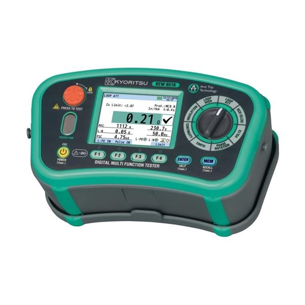 Multifunctionele installatietester volgens Arei