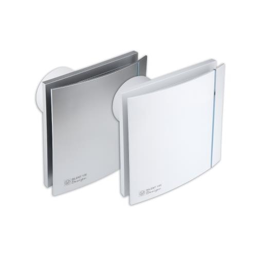 Bathroom extractor 185m³/h + silent flap