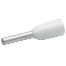 Cosse isolée 0.5mm² - 8mm Blanc