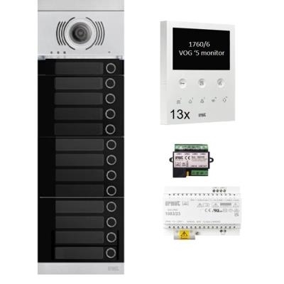 Kit vidéo 13 appartements préprogrammé