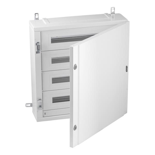 Coffret métallique IP40 96 modules (150mm) porte opaque + KITTT