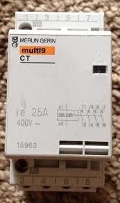Contactor CT - 4 poles - 4 NO - 25A - 230 .. 240Vac