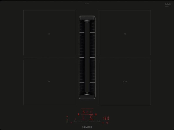Table de cuisson IQ500 induction-ventilation intégrée 70cm, combiInduction, 4 zones, 2 combiZones, t