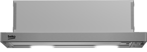 Hotte télescopique Inox 60cm 1 moteur
