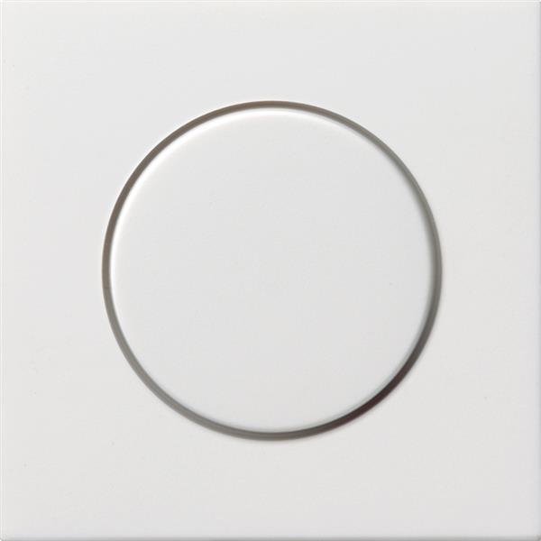 Afdekking draaidimmer Gira F100 zuiver Wit