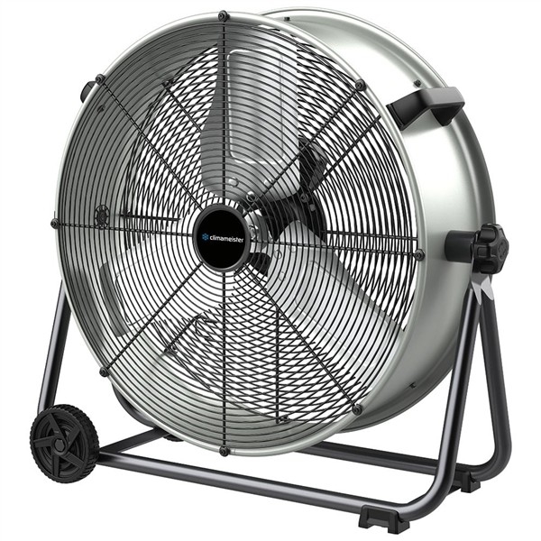 Metalen industriële staande ventilator 230Vac 290W 3 snelheden 5267m³ 70dB 786 x 331 x 737mm 12.8kg