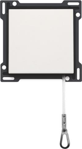 Afwerkingsset voor trekdrukknop Wit