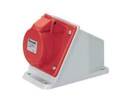CEE wanddoos 16A / 380V / 3 polig + N + A