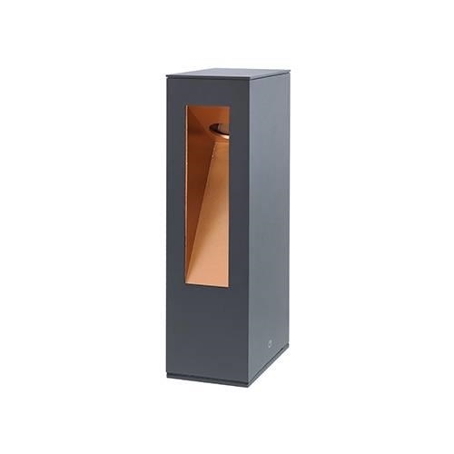 Amont 7W 660lm 3000K 60° IP54 Antraciet - Goud