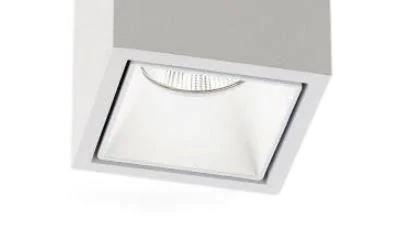 Box dubbele binnenreflector Zwart max 10W