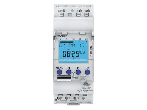 Horloge digitale 24h / 7 jours 230V 45 - 60Hz 1CO 16A
