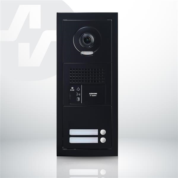 Pack de vidéophonie pour 2 appartements, Noir