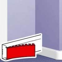 Goulotte DLP design 50 x 105mm Blanc - 2m - sans couvercle