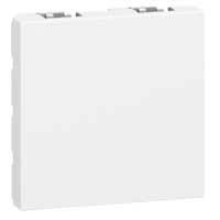 Mosaic afsluitplaat 2 modules Wit