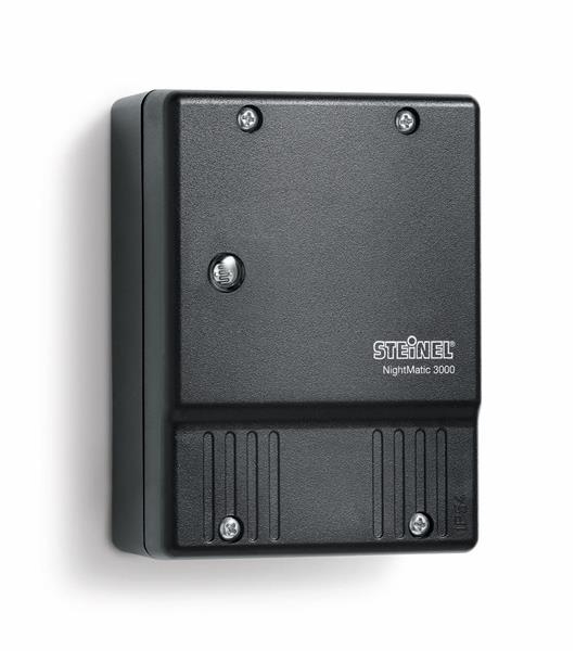 Steinel schemerschakelaar Nightmatic 3000 Zwart