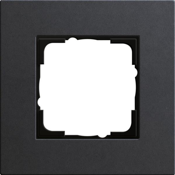 Cadre finition 1 x Gira Esprit Linoléum - multiplex Anthracite