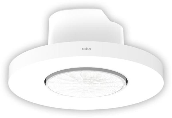 Détecteur de présence P41MR, 230V, secondaire, 12 - 13m, pour boîte d'encastrement, couleur Blanc