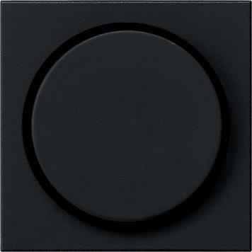 Plaque variateur rotatif System 55 Noir mat