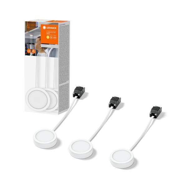 Rondelle spot 65mm 3 x 3W