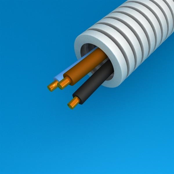 Prewired conduit Vob 3G4 diameter 20mm Lsoh in coil of 100m