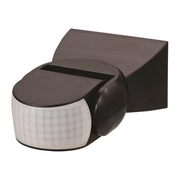 Outdoor motion detector (infrared) 180° 1200W IP65 Black