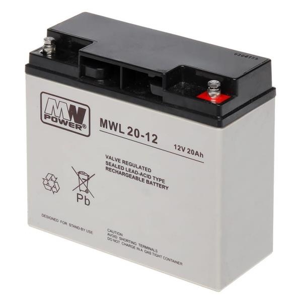 Batterie rechargeable plomb / acide scellée - 12V / 20Ah
