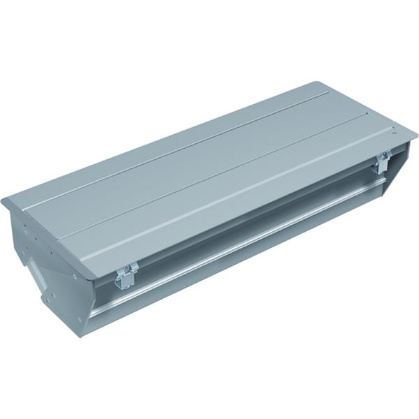 Conférence cadre d'encastrement long Ral 9006 Gris -