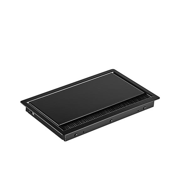 Coni cover inbouwraam kort Zwart Ral 9005