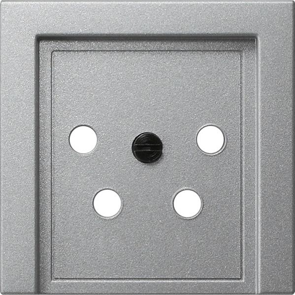 Afdekking KPN System 55 kleur Aluminium