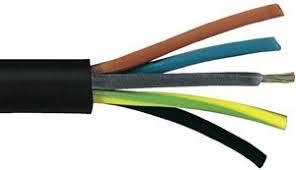 Ctmb / N 5 G 2.5 Black (H07RN-F) in coil of 100m CPR class: ECA