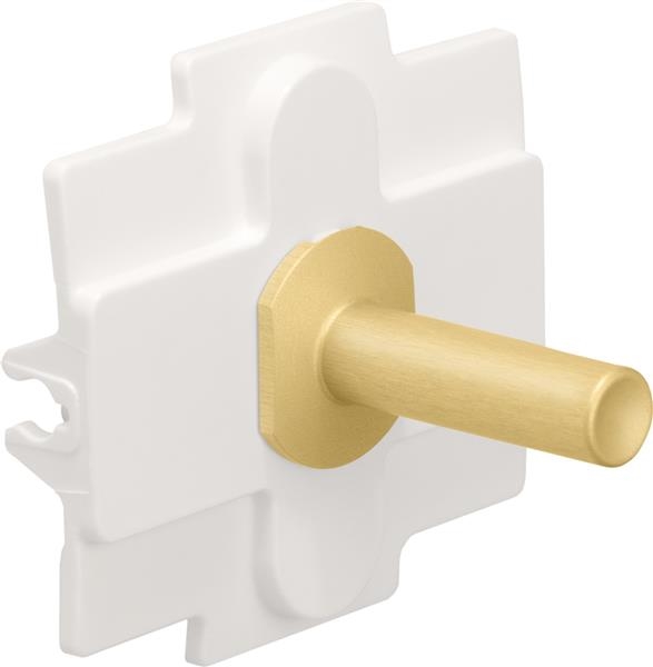Niko toggle voor enkelvoudige schakelfuncties, Aluminium Goud