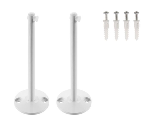 Katrol, voor Tenseo laagspanningskabelsysteem, lang, Wit, 2 stuks